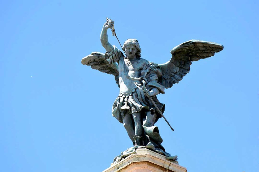 Statuia Arhanghelului Mihail - Castelul Sant'Angelo